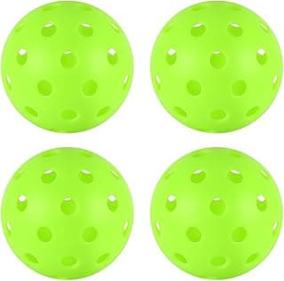 4/6/12/20/50/100 pcs Pickleball Balls,40 Hole Outdoor