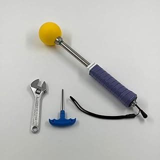 Pickleball Swing Trainer, Retractable Click Feedback