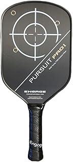 Engage Pursuit Pro1 Pickleball Paddle - Raw Carbon Fiber for Extreme Spin - MachPro Core for Maximum Power & Control, Standard Weight (8.0-8.3 Ounce)