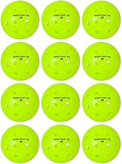 Pickleballs | Outdoor pickleball balls | Neon | Dozen/Pack of 12 | USAPA Approved and Sanctioned for Tournament Play, Professional Perfomance