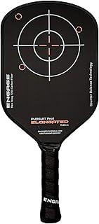 Engage Pursuit Pro1 Pickleball Paddle | Raw Carbon Fiber | Extreme Power, Spin & Dwell Time | Designed for Aggressive Power Players