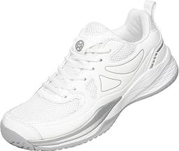 Sisttke Women's Badminton Pickleball Tennis Shoes Lightweight Breathable Non-Slip Court Sneakers for Racquet Sports Training