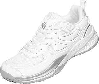 Sisttke Women's Badminton Pickleball Tennis Shoes Lightweight Breathable Non-Slip Court Sneakers for Racquet Sports Training