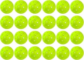 WJX Pickleball Balls 24 Pack, 40-Hole