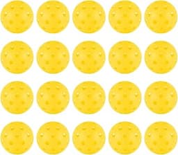 20pcs Pickleball Balls,40 Holes Outdoor
