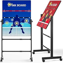 Pickleball Practice Board,Dual-Sided Rebounder Dink Board