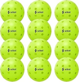 Pickleball Balls-USAPA Approved Outdoor/Indoor Pickleballs,Seamless Roto-Molded