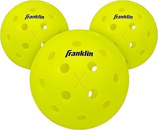 Franklin Sports X-40 Outdoor Pickleballs - Official Ball of USA Pickleball, APP Tour + US Open - Regulation Size