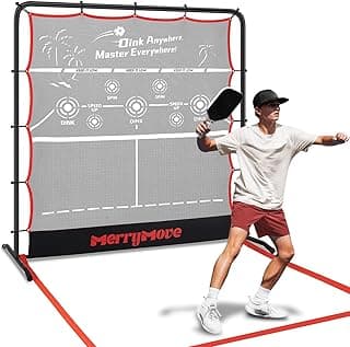 Pickleball Rebounder Practice Net: 6FT Strong