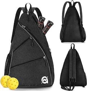 A11N SPORTS Pickleball Bag, Reversible Crossbody