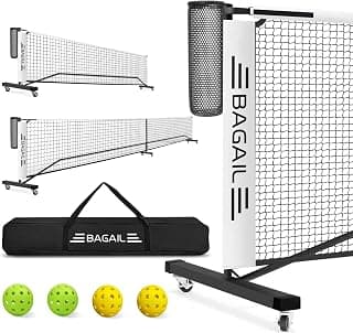 BAGAIL Portable Pickleball Net Set, 22