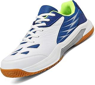 Men's Pickleball Shoes - Tennis & Racquetball Anti-Slip Court Sneakers - Breathable Cushioned