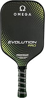 Engage Pickleball Omega Evolution Pro Pickleball Paddle - Pickleball Paddles with Thick Polymer Core - USAPA Approved Pickleball Paddles Pickleball Rackets for Adults (Black and Green)