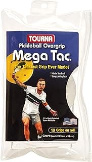 Pickleball Mega Tac Extra Tacky Paddle Grip 10 Pack