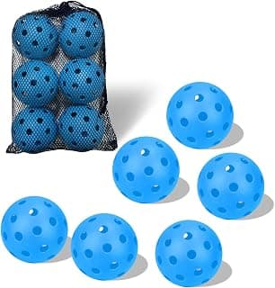 6 Pack Sports Outdoor Pickleballs