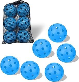 6 Pack Sports Outdoor Pickleballs - 40 Pickleball Balls - USA Pickleball Balls (USAPA) Approved - Official US Open Ball