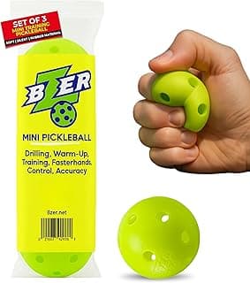 BZER Quiet Pickleball Balls – Mini