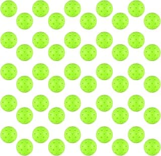 4/6/12/20/50/100 pcs Pickleball Balls,40 Hole Outdoor