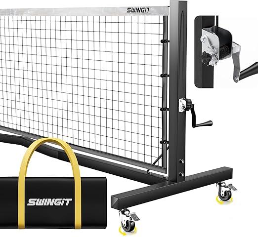 Review of SwingIt Pro Pickleball Net with Wheels