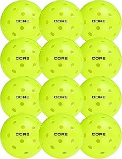 CORE Pickleball: PRO-40 | Outdoor Pickleball Balls - Durable, Regulation Size - USAPA Tournament Approved & Official Brand-Pickleball World Cup