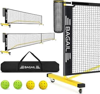 BAGAIL Portable Pickleball Net Set, 22