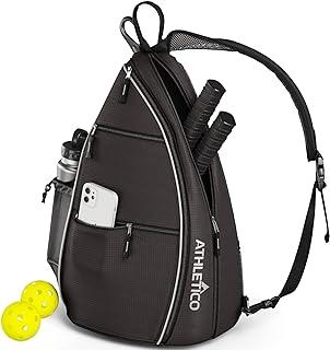 Athletico Sling Bag - Crossbody Backpack for Pickleball, Tennis, Racketball, and Travel for Men and Women