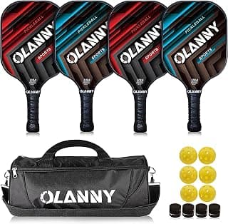OLANNY Graphite Pickleball Paddles Set- Premium