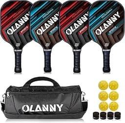 OLANNY Graphite Pickleball Paddles Set- Premium