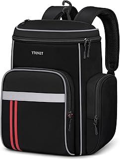 Ytonet Pickleball Bags for Men, Pickleball Paddle Backpack with Shoe Compartment and Fence Hook, Fits 4+ Paddles, Ideal Accessories & Gifts, Black