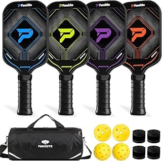 Pickleball Paddles Set of 4, Complete
