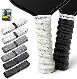 Ribbed Pickleball Overgrip Tape, Non-Slip Sweat-Wicking