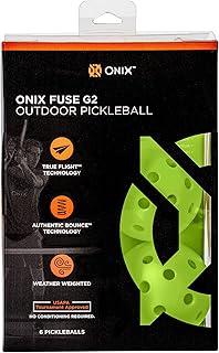 Onix Fuse G2 Outdoor Pickleball Balls USA Pickleball Approved