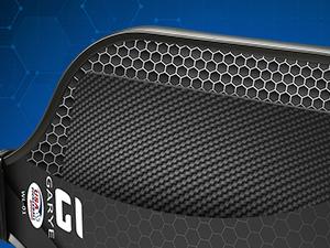 GARYE carbon fiber pickleball paddles set with balls and carry bag