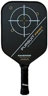 Widebody Pro1 Pursuit | Carbon Fiber Raw by Engage Pickleball pickleball paddle