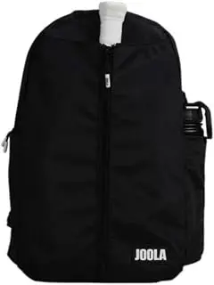 JOOLA Everyday Pickleball Backpack - Holds 2 Paddles, 2 Water Bottles & Accessories - Padded Laptop Sleeve, Trolley Strap & Hideaway Carabiner Hook - Chooe Black, Gravity Gray, and Latte pickleball paddle