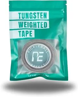 Pickleball Effect Weighted Tungsten Tape for Pickleball Paddles | Non-Toxic & Customizable Alternative of Lead Tape for Pickleball Paddles