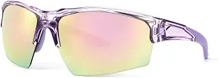 Meeloog Golf Sunglasses for Men & Women, UV400 Lightweight Wrap Around Sun Glasses Ideal for Cycling, Running & Pickleball