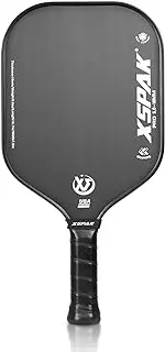 Carbon Fiber Pickleball Paddle - Tournament Edition - World Champion Surface Technology Options Pickleball Racket - USAPA Polypropylene Honeycomb Paddle with Cushion Comfort Grip