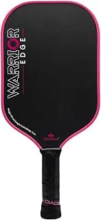 Diadem Warrior Edge Pickleball Paddles | Etched Carbon Face for Max Spin, 16mm Aero Guard, Comfort Max Grip, 16mm Honeycomb Core, Midweight 8oz | Indoor/Outdoor | USAPA Approved