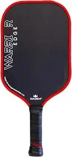 Diadem Warrior Edge Pickleball Paddles | Etched Carbon Face for Max Spin, 16mm Aero Guard, Comfort Max Grip, 16mm Honeycomb Core, Midweight 8oz | Indoor/Outdoor | USAPA Approved