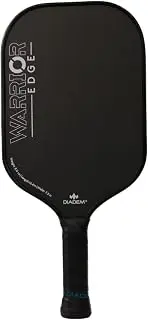 Diadem Warrior Edge Pickleball Paddles | Etched Carbon Face for Max Spin, 16mm Aero Guard, Comfort Max Grip, 16mm Honeycomb Core, Midweight 8oz | Indoor/Outdoor | USAPA Approved