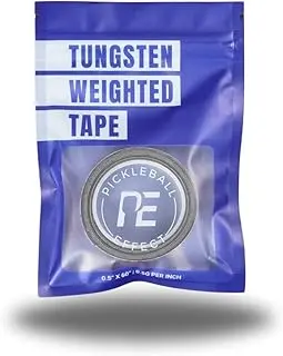Pickleball Effect Weighted Tungsten Tape for Pickleball Paddles | Non-Toxic & Customizable Alternative of Lead Tape for Pickleball Paddles