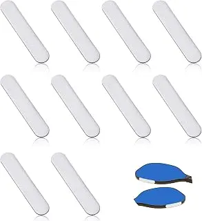 AIEX 10pcs Pickleball Lead Tape, Weighted 3g Lead Tape for Pickleball Paddles, Adhesive Golf Grip Tape Accessory for Paddle Edge Guard, Increase Power and Swing Speed
