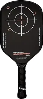 Engage Pursuit Pro1 Pickleball Paddle | Raw Carbon Fiber | Extreme Power, Spin & Dwell Time | Designed for Aggressive Power Players