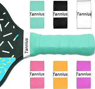 Pickleball Paddle Grip Tape, 6 Pack Precut Tacky Pickleball Grips, Absorbent and Enhanced Pickleball Paddle Overgrip