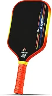 Pickleball Paddles |16MM Carbon Fiber Pickleball Paddle | High-Spin Textured Surface & Vibrant Gradient Edge | USAPA Approved Racket for Ultimate Power,Control & Precision