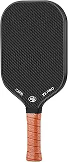 Pickleball Paddle, USA Pickleball Approved, 3K Raw Carbon Fiber Surface (CFS) High Grit & Spin, with 16MM Polypropylene Honeycomb Core, Ideal for Novice and Professional Players