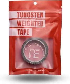 Pickleball Effect Weighted Tungsten Tape for Pickleball Paddles | Non-Toxic & Customizable Alternative of Lead Tape for Pickleball Paddles
