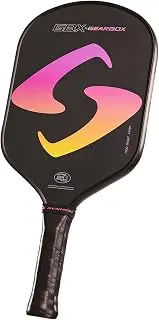 Gearbox GBX Quad Mod 14mm Pickleball Paddle – Textured Glass Fiber Face, Enhanced Spin & Control, PU Molded Handle, 14mm Poly Core – Lightweight, Durable, High-Performance Paddle