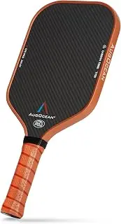 Pickleball Paddle,Pickleball Paddles-3K Raw Carbon Fiber Pickle Ball Paddle Surface with Great Grit & Spin,T700 Pickleball Racket with Excellent Power,Control and Balance,USAPA Approved